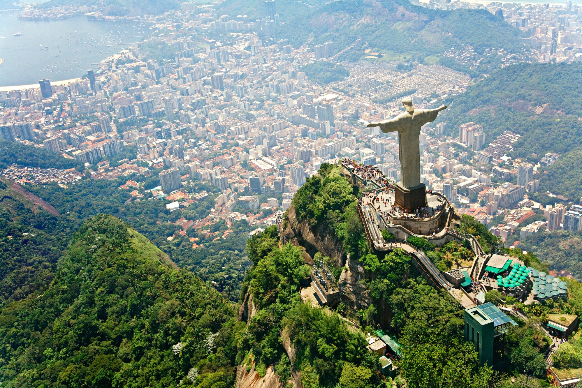 Christ the Redeemer on Corcovado Mountain, Rio de Janeiro, Brazil